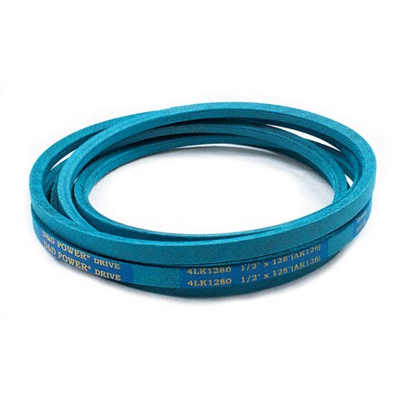 D&D 4LK1280 128" Outside Length, 1/2" Top Width, 1 Ribs 4LK1280